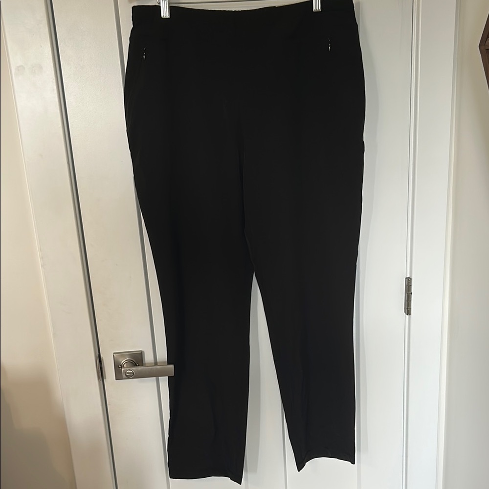 Classic Black Straight Leg Women's Pants - Picture 1 of 13